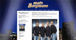 Desktop Screenshot of matsbergmans.nu